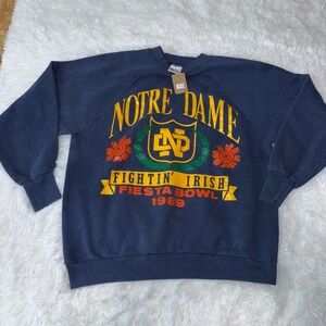 Vintage Signal Notre Dame Fighting Irish Fiesta Bowl 1989 Sweatshirt Mens Size M